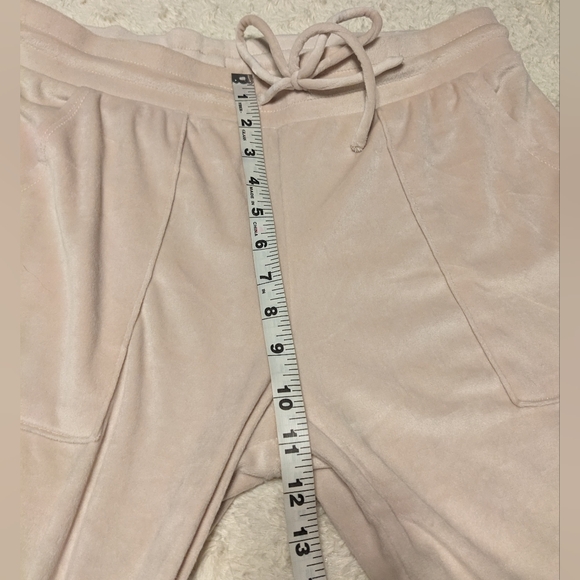 Stars Above Target Light Pink Velour Sleep Lounge Joggers sz M - Picture 9 of 10